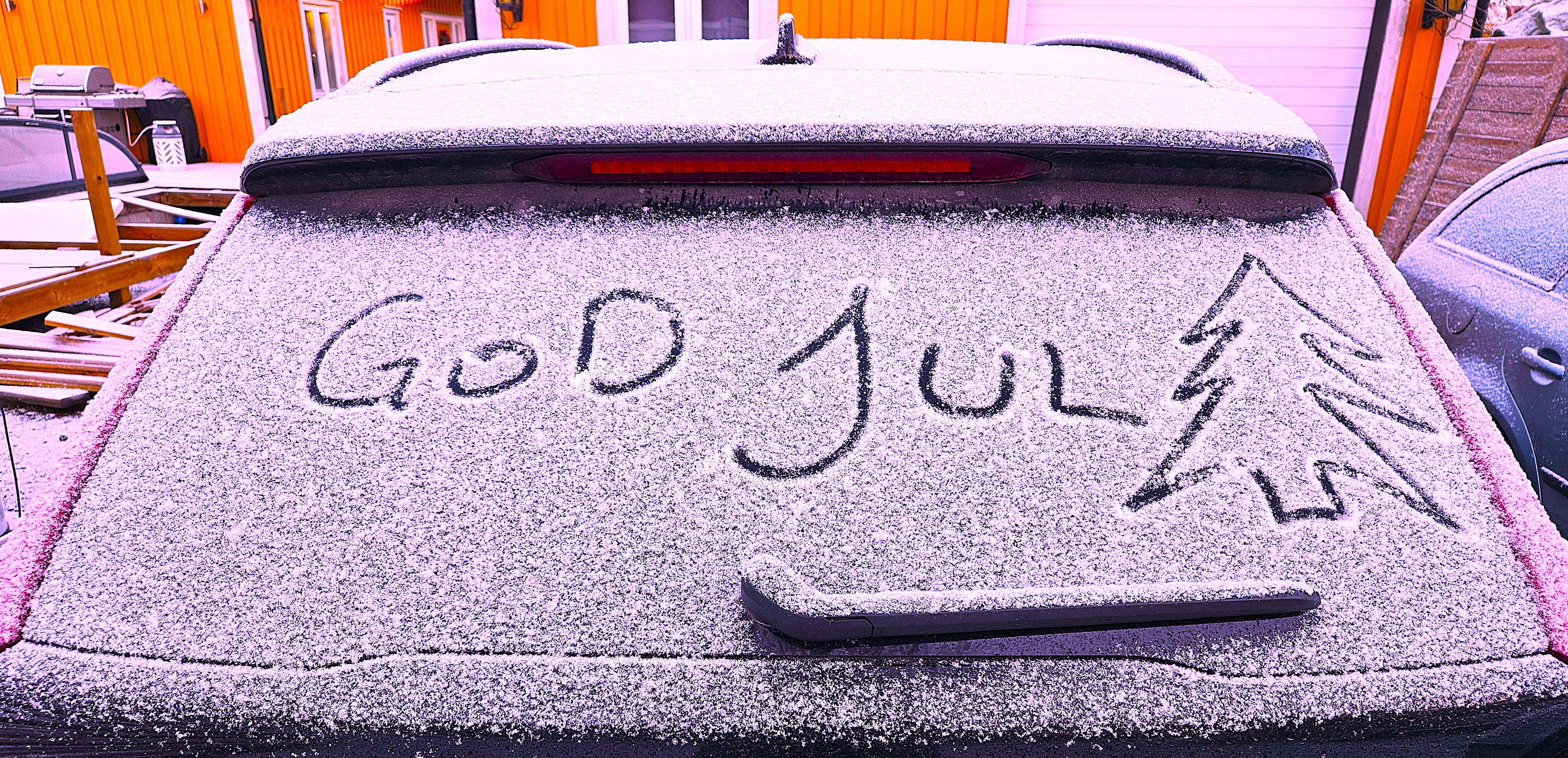 God Jul på hjul. 23 december 2025.