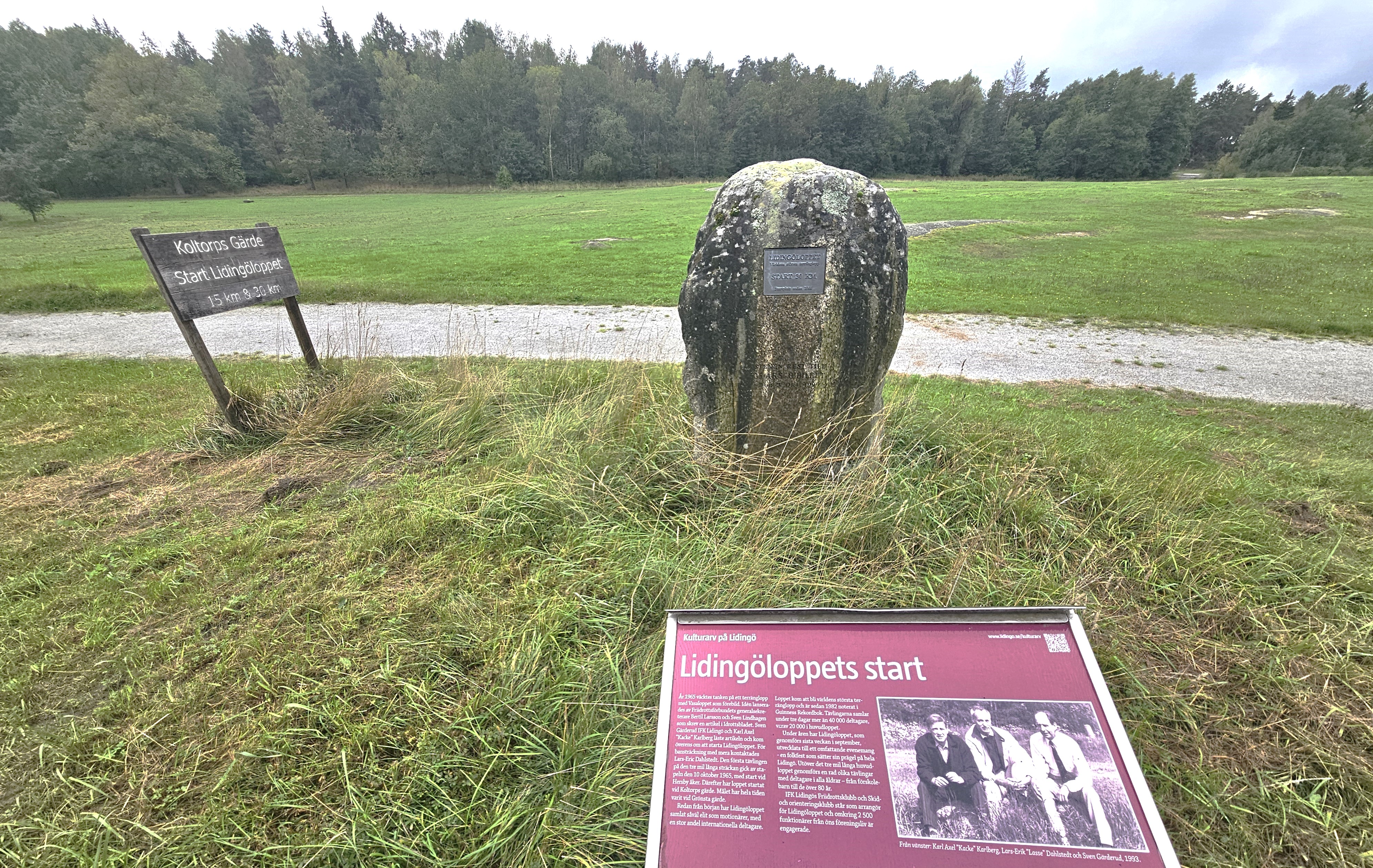 26-28 september äger Lidingöloppet rum. Starten för 30 kilometer, den 27:e, sker från Koltorps gärde. 21 september 2025