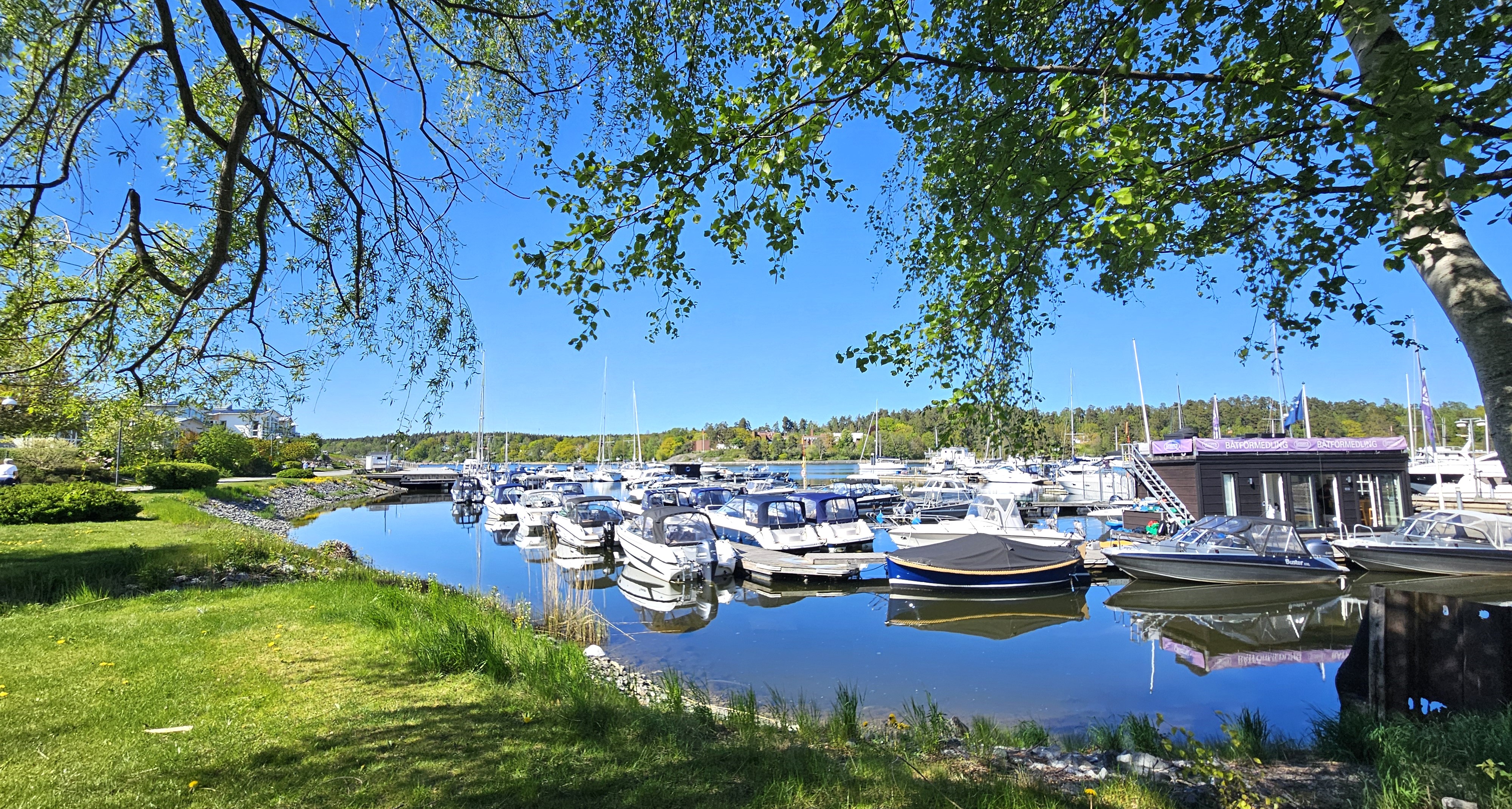 Gåshaga Marina. 19 maj 2025